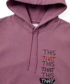 THISISNEVERTHAT THISISNEVERTHAT Hoodie Fuchsia