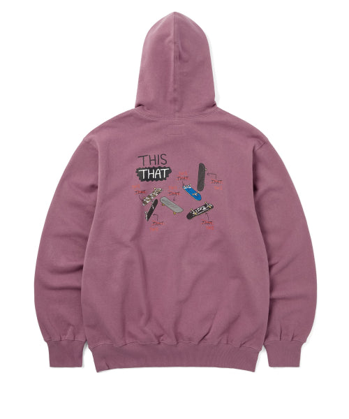 THISISNEVERTHAT THISISNEVERTHAT Hoodie Fuchsia