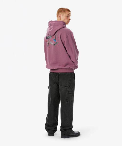 THISISNEVERTHAT THISISNEVERTHAT Hoodie Fuchsia