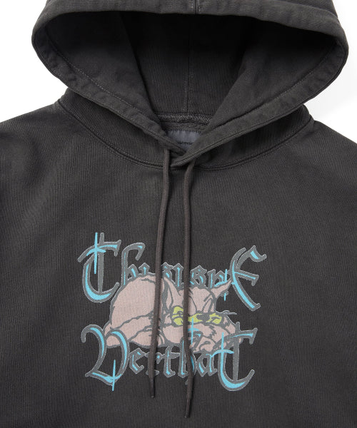 THISISNEVERTHAT THISISNEVERTHAT Sleepy Cat Hoodie Charcoal