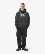 THISISNEVERTHAT THISISNEVERTHAT Sleepy Cat Hoodie Charcoal