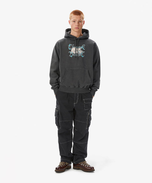 THISISNEVERTHAT THISISNEVERTHAT Sleepy Cat Hoodie Charcoal