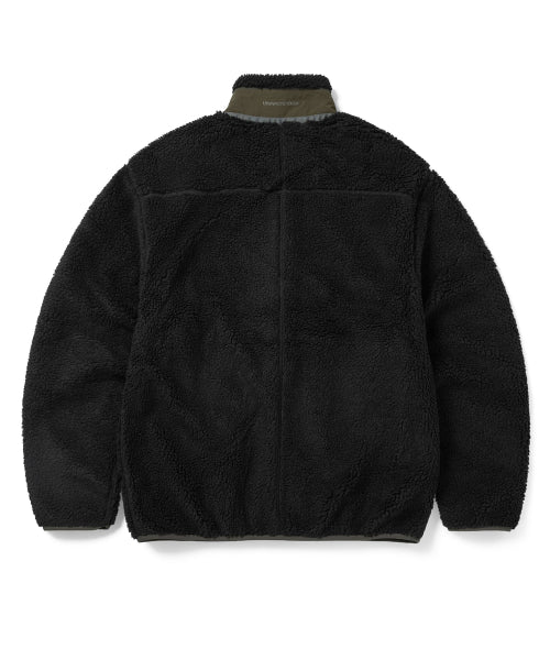 THISISNEVERTHAT THISISNEVERTHAT T Sherpa Fleece Jacket Black