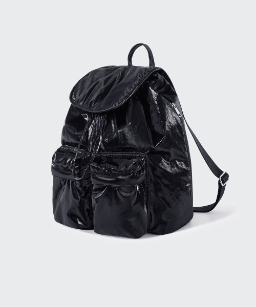 MUSINSA STANDARD WOMAN MUSINSA STANDARD WOMAN Women's Shiny Flap Mini Backpack