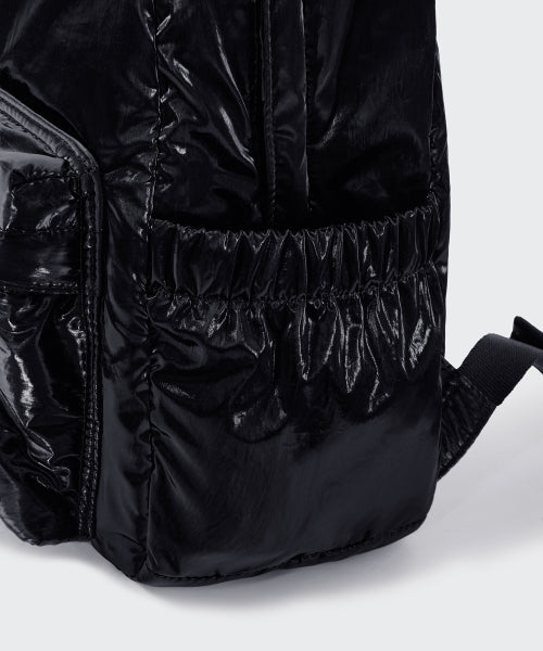 MUSINSA STANDARD WOMAN MUSINSA STANDARD WOMAN Women's Shiny Mini Backpack Black