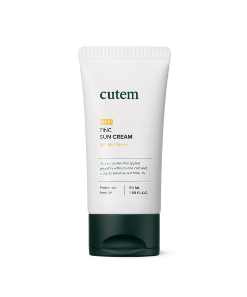 CUTEM CUTEM Mild Zinc Sun Cream SPF 50