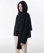 MUSINSA STANDARD WOMAN MUSINSA STANDARD WOMAN Women's Muffler Balaclava Black