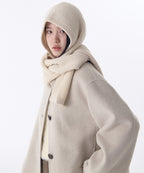 MUSINSA STANDARD WOMAN MUSINSA STANDARD WOMAN Women's muffler balaclava [cream]