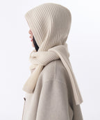 MUSINSA STANDARD WOMAN MUSINSA STANDARD WOMAN Women's muffler balaclava [cream]