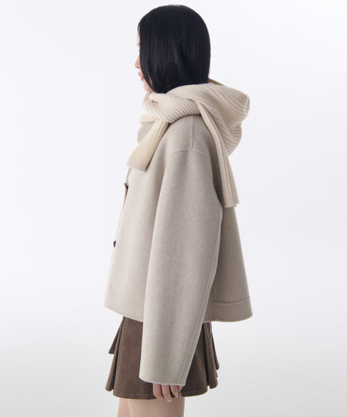 MUSINSA STANDARD WOMAN MUSINSA STANDARD WOMAN Women's muffler balaclava [cream]