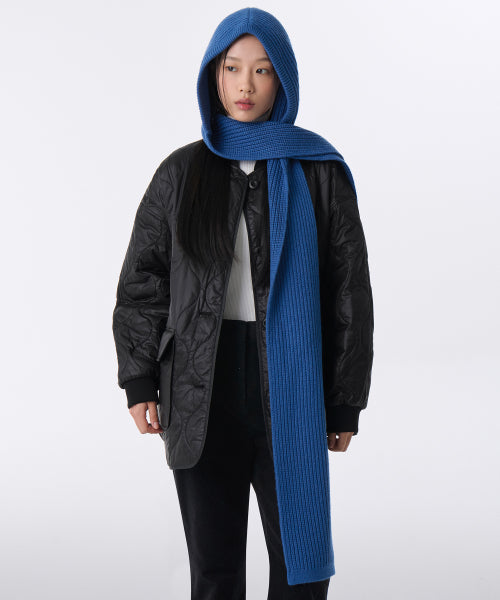 MUSINSA STANDARD WOMAN MUSINSA STANDARD WOMAN Muffler Balaclava Blue