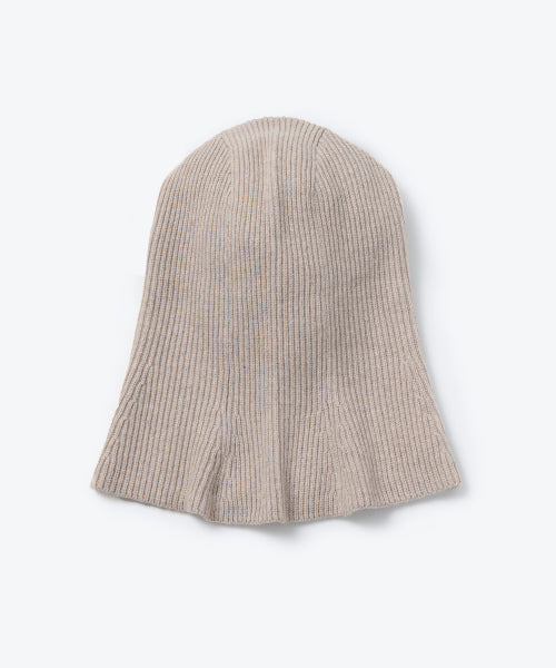 MUSINSA STANDARD WOMAN MUSINSA STANDARD WOMAN Women's oversized string knit balaclava (oatmeal)