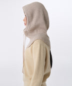 MUSINSA STANDARD WOMAN MUSINSA STANDARD WOMAN Women's oversized string knit balaclava (oatmeal)
