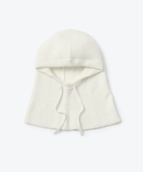 MUSINSA STANDARD WOMAN MUSINSA STANDARD WOMAN Women's oversized string knit balaclava (cream)