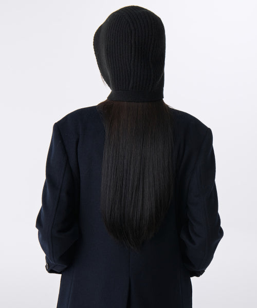 MUSINSA STANDARD WOMAN MUSINSA STANDARD WOMAN Women's Knit Tie Bonnet Black