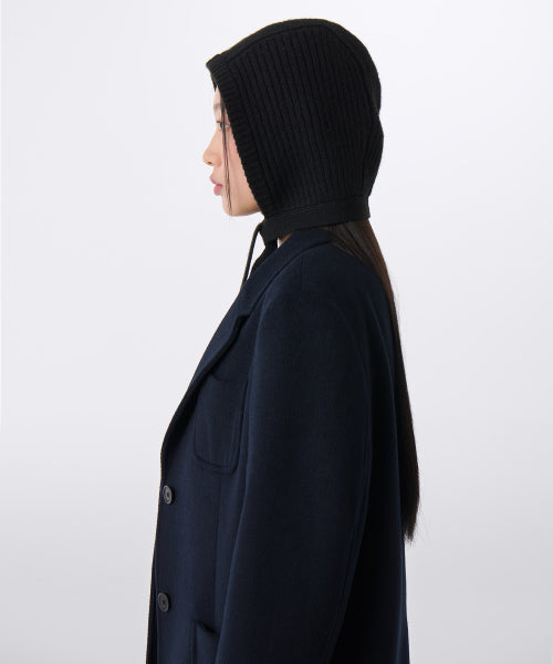 MUSINSA STANDARD WOMAN MUSINSA STANDARD WOMAN Women's Knit Tie Bonnet Black