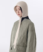 MUSINSA STANDARD WOMAN MUSINSA STANDARD WOMAN Women's Knit Tie Bonnet Cream