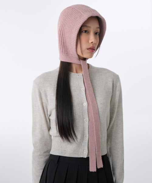 MUSINSA STANDARD WOMAN MUSINSA STANDARD WOMAN Women's Knit Tie Bonnet (Size: One Size)