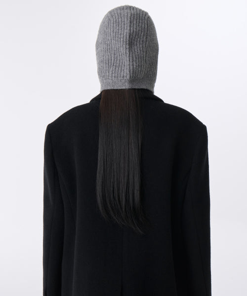 MUSINSA STANDARD WOMAN MUSINSA STANDARD WOMAN Women's Knit Tie Bonnet [Medium Gray]