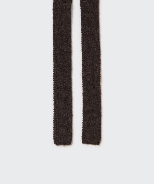 MUSINSA STANDARD WOMAN MUSINSA STANDARD WOMAN Women's Knit Tie Bonnet Dark Brown