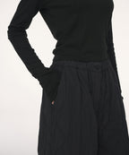 MUSINSA STANDARD WOMAN MUSINSA STANDARD WOMAN Padded Pants Black
