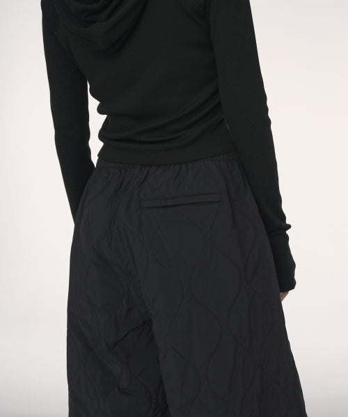 MUSINSA STANDARD WOMAN MUSINSA STANDARD WOMAN Padded Pants Black