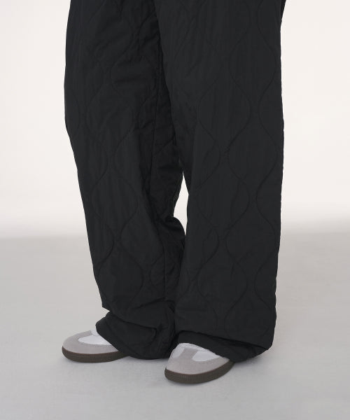MUSINSA STANDARD WOMAN MUSINSA STANDARD WOMAN Padded Pants Black