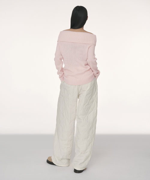 MUSINSA STANDARD WOMAN MUSINSA STANDARD WOMAN Padded Pants Ivory