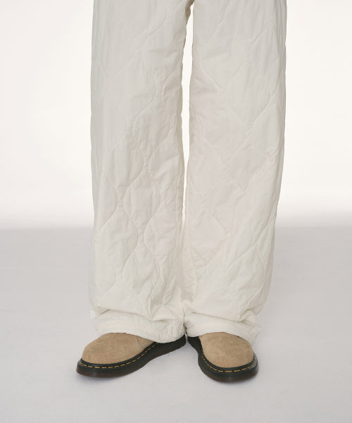 MUSINSA STANDARD WOMAN MUSINSA STANDARD WOMAN Padded Pants Ivory