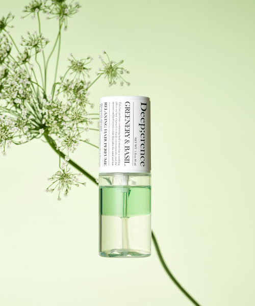 DEEPERENCE Relaxing Hair Perfume Mist 30ml [Greenery & Basil]
