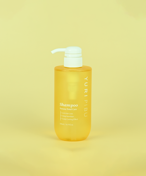 YURIPIBU [2 packs] Banana Total Care Shampoo 500ml