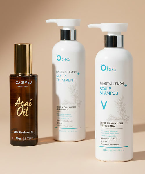 CADIVEU Acai oil 110ml gift set / hair essence + shampoo set
