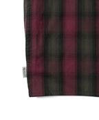 THISISNEVERTHAT THISISNEVERTHAT GORE-TEX WINDSTOPPER Shaggy Check Shirt Red