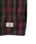 THISISNEVERTHAT THISISNEVERTHAT GORE-TEX WINDSTOPPER Shaggy Check Shirt Red