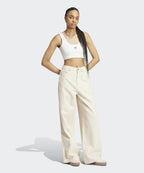 ADIDAS ADIDAS Premium Essential Denim Balloon Pants - Ivory