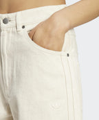 ADIDAS ADIDAS Premium Essential Denim Balloon Pants - Ivory