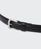 MUSINSA STANDARD WOMAN MUSINSA STANDARD WOMAN Women's Rounded Square Synthetic Leather Slim Belt 20mm