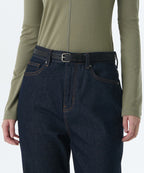 MUSINSA STANDARD WOMAN MUSINSA STANDARD WOMAN Women's Roller Buckle Slim Belt 20mm