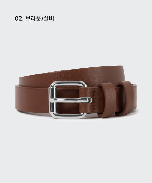 MUSINSA STANDARD WOMAN MUSINSA STANDARD WOMAN Women's Roller Buckle Slim Belt 20mm