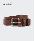 MUSINSA STANDARD WOMAN MUSINSA STANDARD WOMAN Women's Roller Buckle Slim Belt 20mm