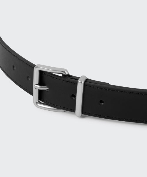 MUSINSA STANDARD WOMAN MUSINSA STANDARD WOMAN Women's Rounded Square Leather Belt 30mm