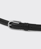 MUSINSA STANDARD WOMAN MUSINSA STANDARD WOMAN Women's Rounded Leather Thin Belt_15mm