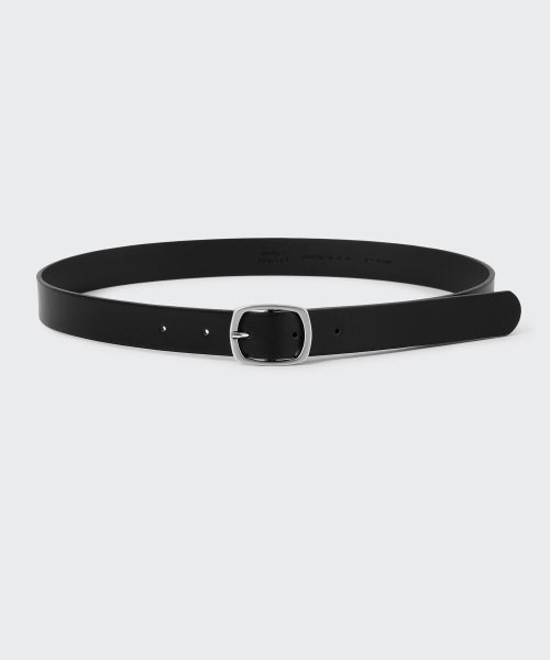 MUSINSA STANDARD WOMAN MUSINSA STANDARD WOMAN Women's Oval Square Synthetic Leather Belt_25mm