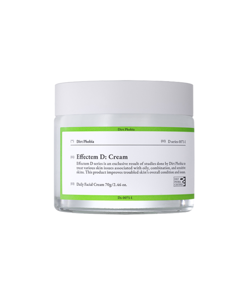 DIRTPHOBIA Effectum D: Cream