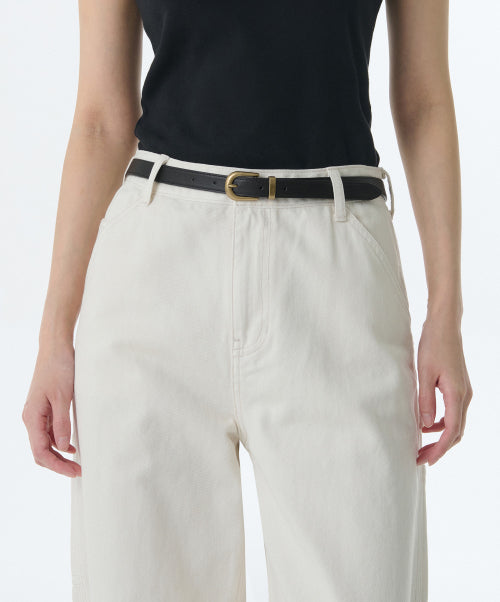 MUSINSA STANDARD WOMAN MUSINSA STANDARD WOMAN Women's Synthetic Leather Semi Western Slim Belt 20mm