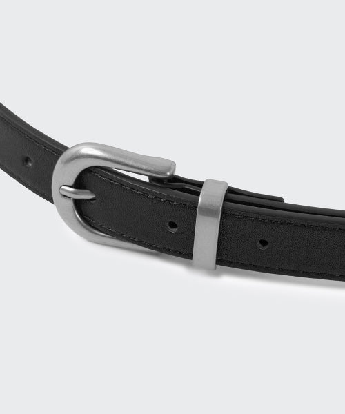 MUSINSA STANDARD WOMAN MUSINSA STANDARD WOMAN Women's Synthetic Leather Semi Western Slim Belt 20mm