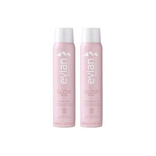 EVIAN 2 x 100ml mist