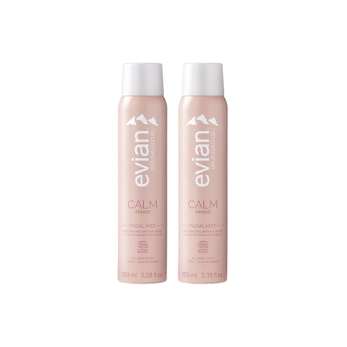 EVIAN 2 x 100ml mist