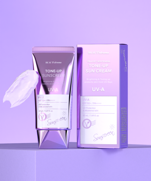 BEAUTYDRAMA BEAUTYDRAMA Velvet Radiance Tone-Up Sun Cream SPF 50+