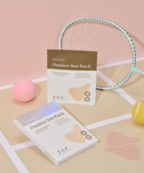 soonsoojaa outdoor sun patch 1 kit (1 pouch 2 sheets) x 4